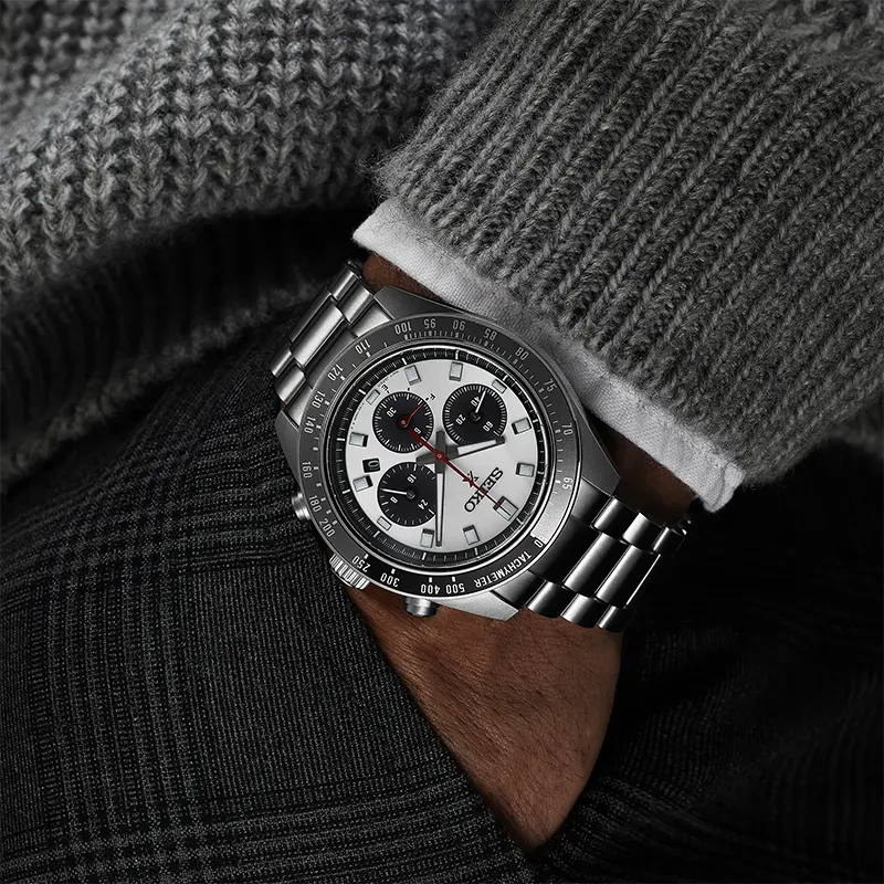 Seiko Speedtimer Solar Chronograph Men's Watch | SSC911